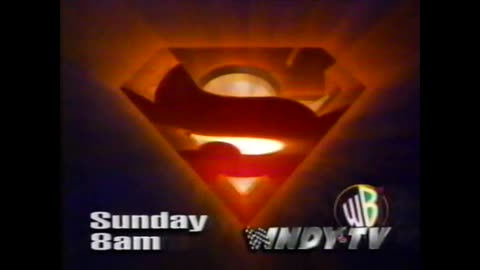 February 5, 1997 - WNDY Promo for 'Superman' Cartoon