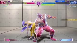 Street Fighter 6 Zangief vs AKI BO3
