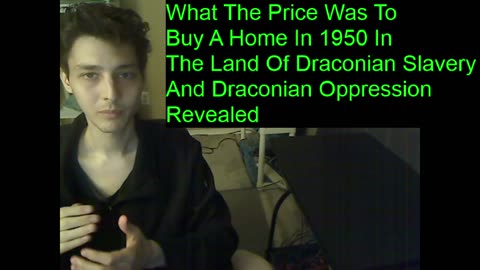 What The Price Was To Buy A Home In 1950 In The Land Of Draconian Slavery And Draconian Oppression