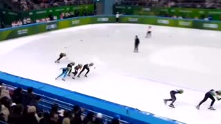 The Chinese speed skater fools everyone to win Gold at the Youth Olympics