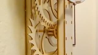 Paper Clock Model Unidecimus