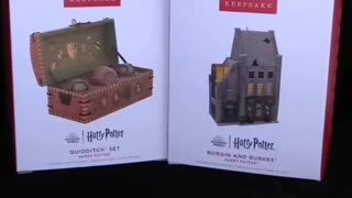 2022 Hallmark Harry Potter Ornament Haul #harrypotter #hallmarkornament #wizardingworld