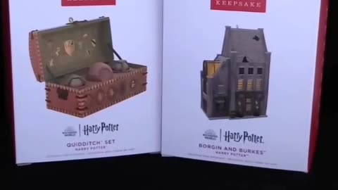 2022 Hallmark Harry Potter Ornament Haul #harrypotter #hallmarkornament #wizardingworld