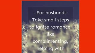 How to Bring Romance Back Into Marriage