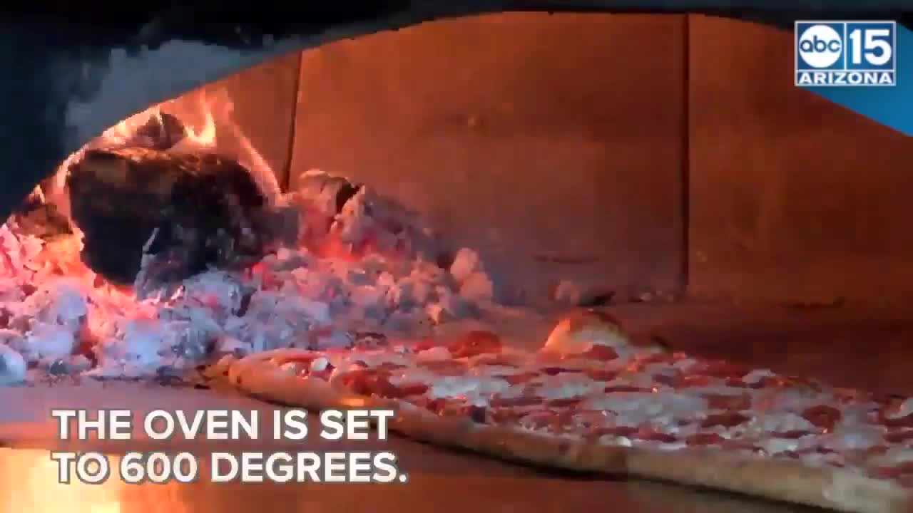 BIGGEST PIZZA IN ARIZONA! Pizza A Metro sells life-size pizza - Appetite AZ