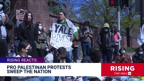 CHAOS On College Campuses; ISRAEL-GAZA Protesters ARRESTED At Columbia, Yale