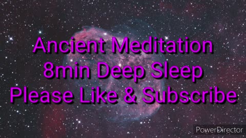 8 Minute Deep Sleep Meditation Music, Relaxing Stress Relief