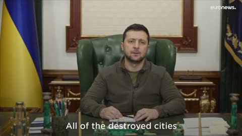 Zelenskyy accuses Russia of genocide