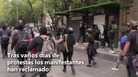 Disturbios en México contra violencia policial