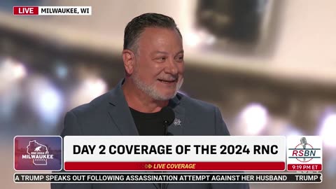 WATCH: Fmr. Law Enforcer Randy Sutton at 2024 RNC in Milwaukee, WI - 7/16/2024
