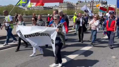 FRANCE: Demonstration in Paris against arms supplies to Ukraine!