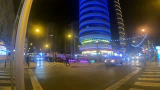 "Shocking Footage: Benidorm's Nighttime Transformation into a Ghost Town!"