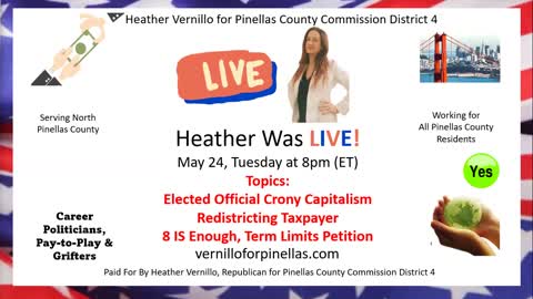 Heather Vernillo Discusses Term Limits, Crony Capitalism, and Voters Paying Legal Fees