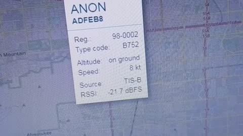 Air force 2 plane changes call sign to Anon