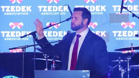 JD Vance celebrated by Jews at the Tzedek Association Appreciation Event in Tarrytown, New York on March 10, 2024