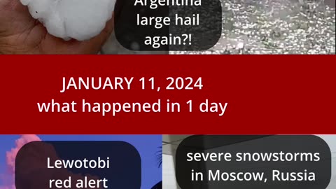 JANUARY 11, 2024 || CLIMATE NEWS