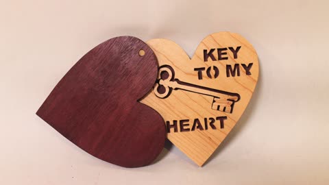 How to make a Key To My Heart box