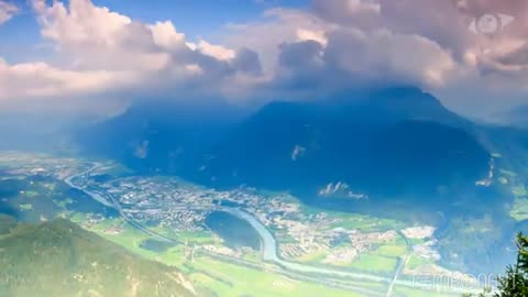 Austrian Alps (Time-Lapse) - Video Footage Clip (Zeitraffer)