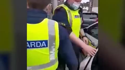 WATCH: Minister arrested, removed during Sunday Service by Gardai