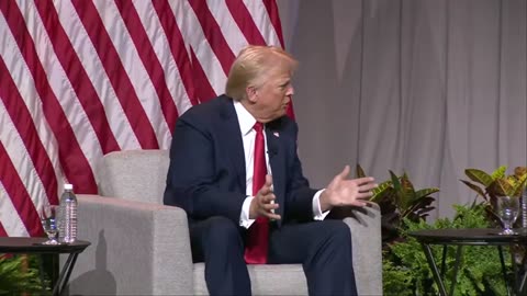 Trump takes questions at National Association of Black Journalists convention