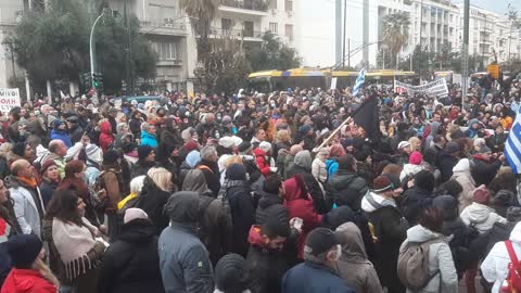 🇬🇷 HEALTH WORKERS IN GREECE RISING UP AGAINST COVID TYRANNY ⚡