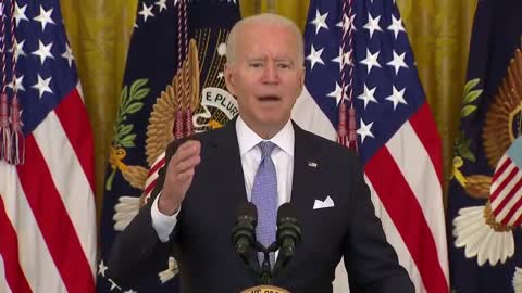 Joe Biden calls Fox News "Fax" News