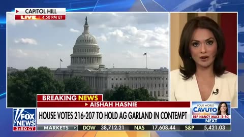 House votes to hold AG Merrick Garland in contempt Fox News