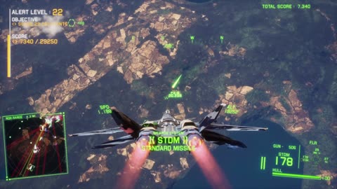 Project Wingman Conquest Mode, Mission 35, Normal, 0.5x alert modifier