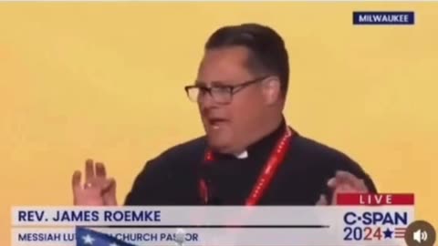 Priest Did His Impression of Trump at the RNC