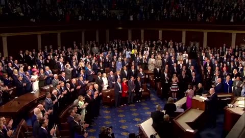 “‘His Excellency,’ to a standing ovation. The King of America…”