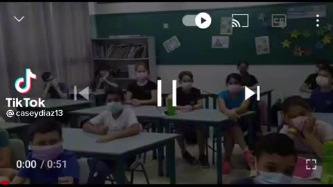 Kids react to ending mask mandate in Israel