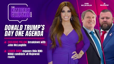 The Day One Agenda: Trump Polling Dominance, Plus RINO Scandal in Ohio, Live with John McLaughlin and JR Majewski | Ep. 81