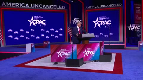 "We reject cancel culture" President Trump #CPAC2021 #AmericaUnCanceled