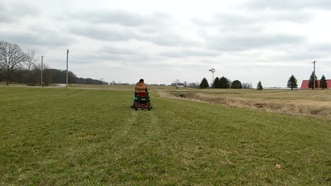 Spreading Nitrogen On My Hay Field