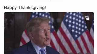 ⚡️🚨Trumps Thanksgiving Confirmation