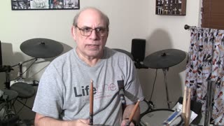 Drummer's Trigger Finger Solution - Orthopedic Drum Sticks