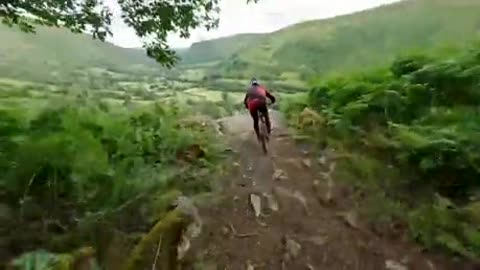 You won't believe how insane this downhill track is