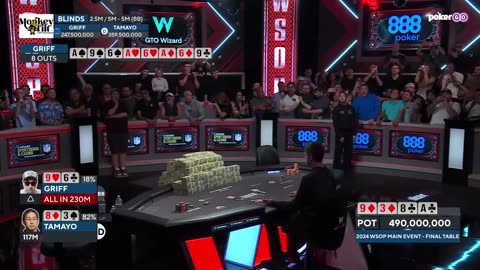 The Hand That Won Jonathan Tamayo $10,000,000 in the WSOP Main Event!