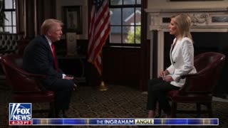 President Trump interview on Ingram Angle part 2