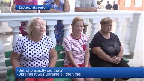 Channel One: Residents of Mariupol evacuated to Berdyansk - Ukraine War Combat Footage 2022