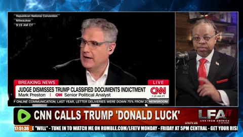 CNN Host Calls Trump ‘Donald Luck’