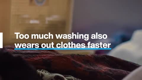 Bizarre World Economic Forum Video Orders Citizens to Stop Washing Their Clothes