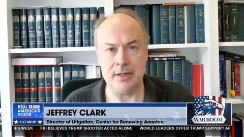 Jeff Clark Praises Dismissal of President Trump's Classified Doc Case, Slams Jack Smith
