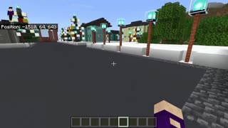 Throwback: Minecraft Holiday Themed World