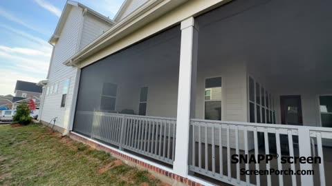 SNAPP® screen Porch Screen Project Review - Frank from North Carolina