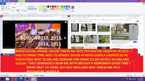 I was thrown ito psychiatric hospital in 2012 FOR THOSE WHO RAN GENOCIDE AGAINST ME TO OBSERVE