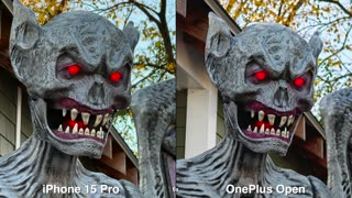 OnePlus Open vs iPhone 15 Pro Camera Comparison
