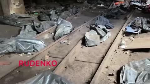 A mass grave was found in Mariupol, where three hundred people lay.