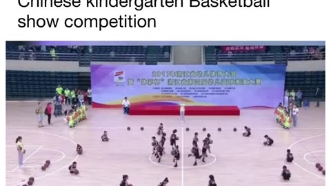 Chinese kindergarten Basketball