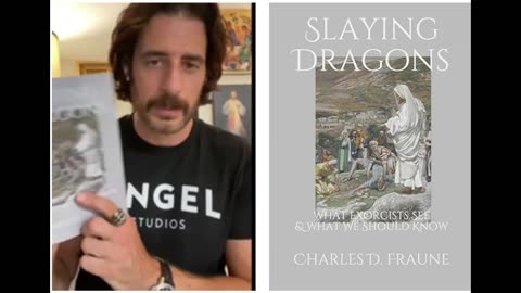 Jonathan Roumie recommends a book- Slaying Dragons by Charles D Fraune-awesome read